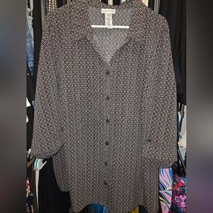 Ladies 18/20 Button Down Blouse